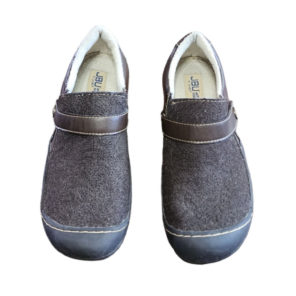 Jambu Blakely shoes brown wool slip ons Gorpcore
